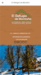 Mobile Screenshot of elrefugiodemontania.com